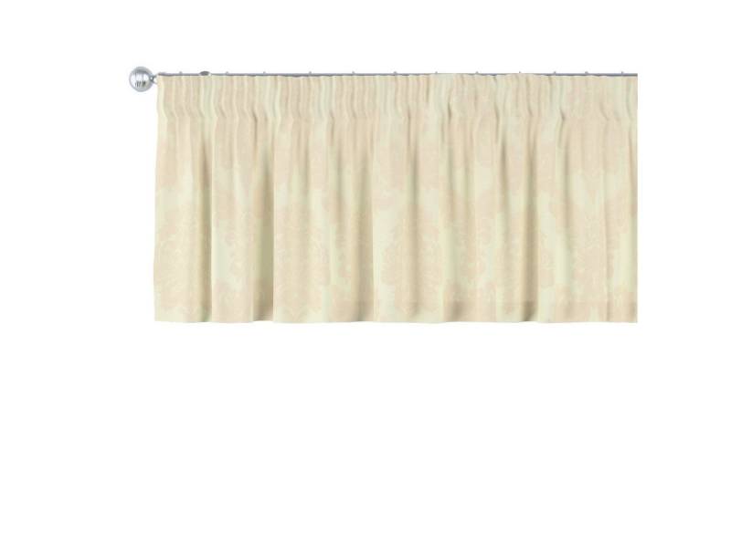 Dekoria Vorhang mit Kräuselband 130 x 40 cm, Damasco Dekoria Vorhang mit Kräuselband 130 x 40 cm, Damasco von Dekoria