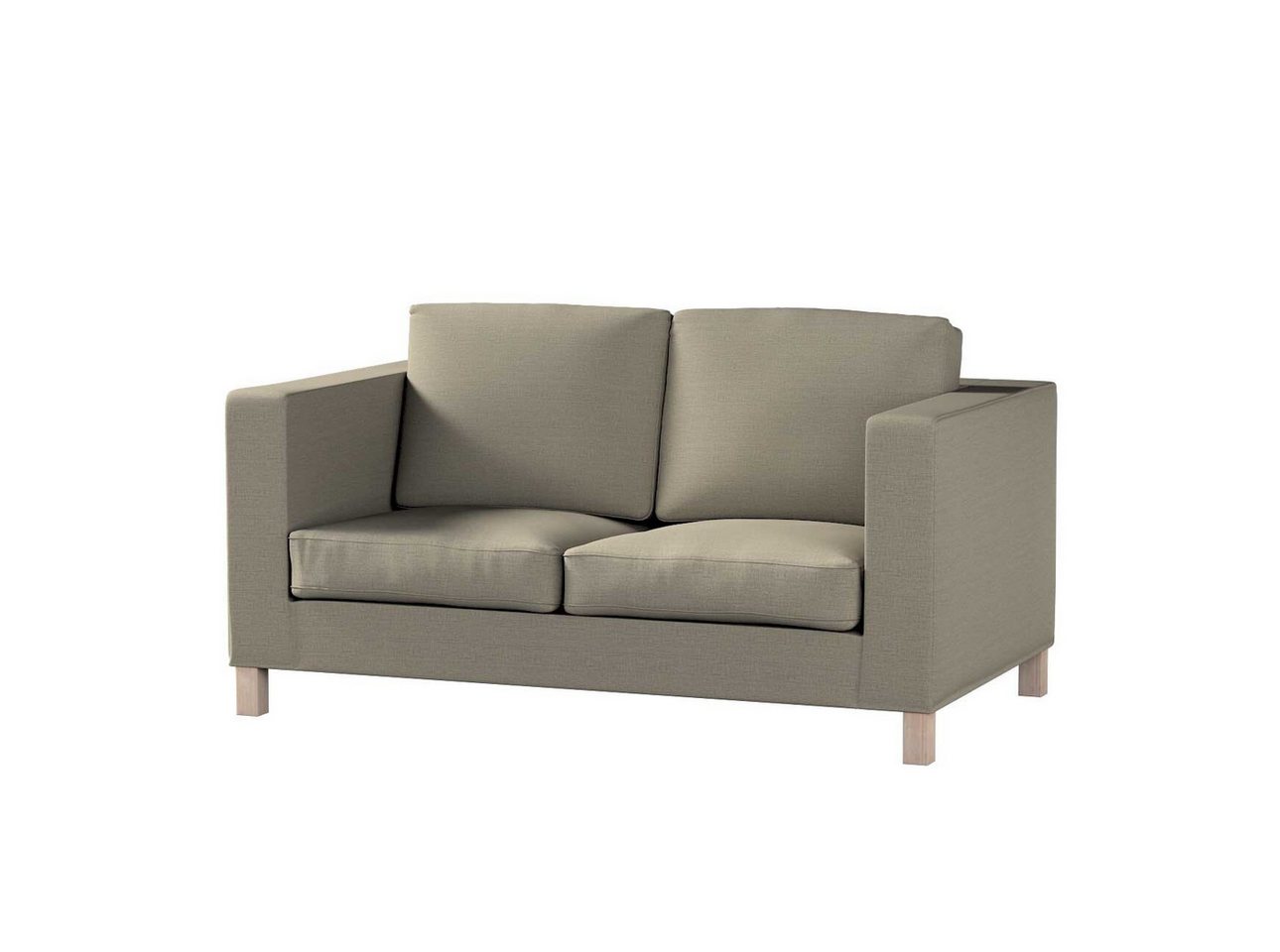 Sofahusse Karlanda 2-Sitzer Sofa nicht ausklappbar kurz, Living II, Dekoria von Dekoria