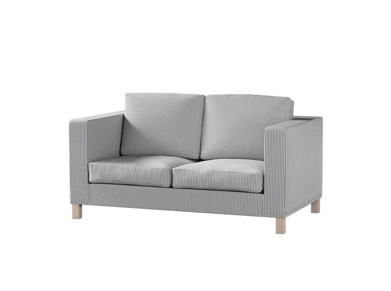 Sofahusse Karlanda 2-Sitzer Sofa nicht ausklappbar kurz, Living II, Dekoria von Dekoria