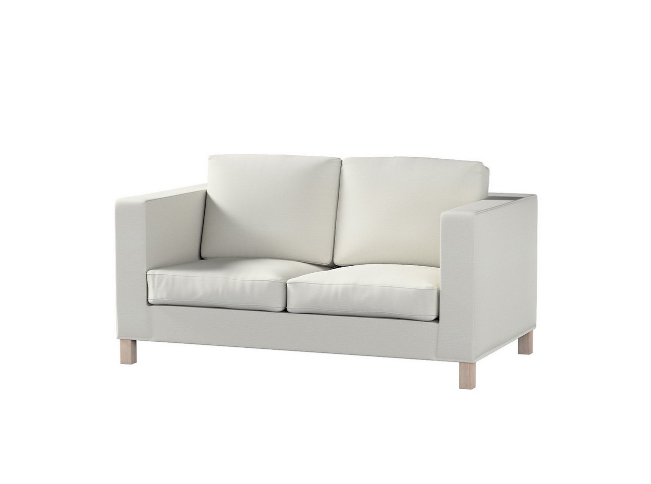 Sofahusse Karlanda 2-Sitzer Sofa nicht ausklappbar kurz, Living II, Dekoria von Dekoria