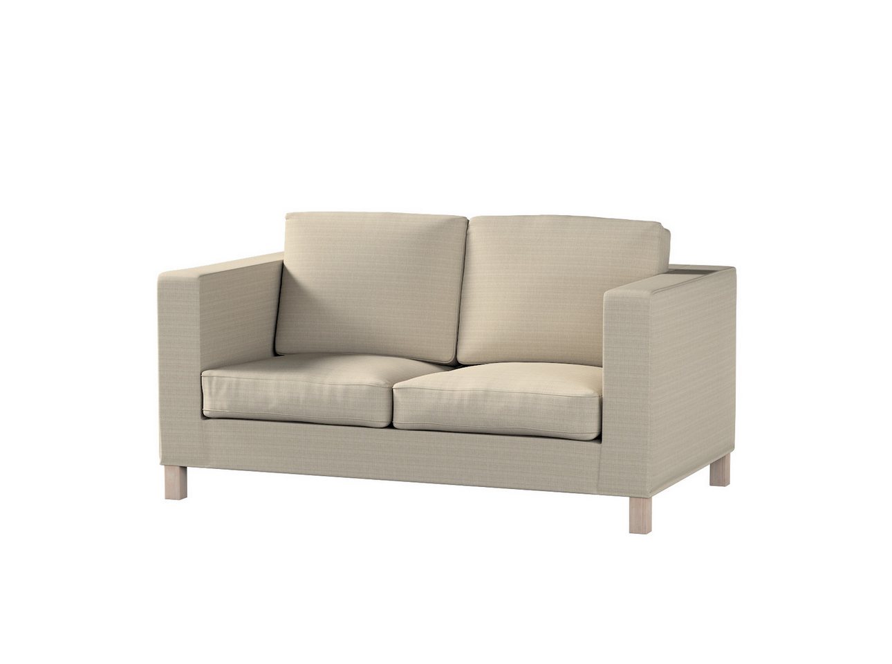 Sofahusse Karlanda 2-Sitzer Sofa nicht ausklappbar kurz, Living II, Dekoria von Dekoria