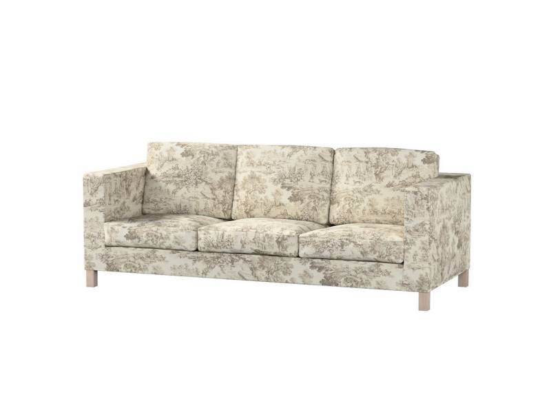 Dekoria Sofahusse Karlanda 3-Sitzer Sofa nicht ausklappbar kurz, Avinon von Dekoria