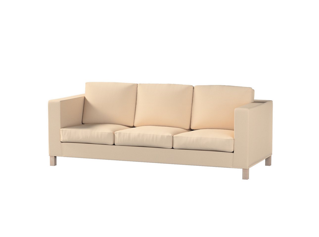 Sofahusse Karlanda 3-Sitzer Sofa nicht ausklappbar kurz, Living, Dekoria von Dekoria