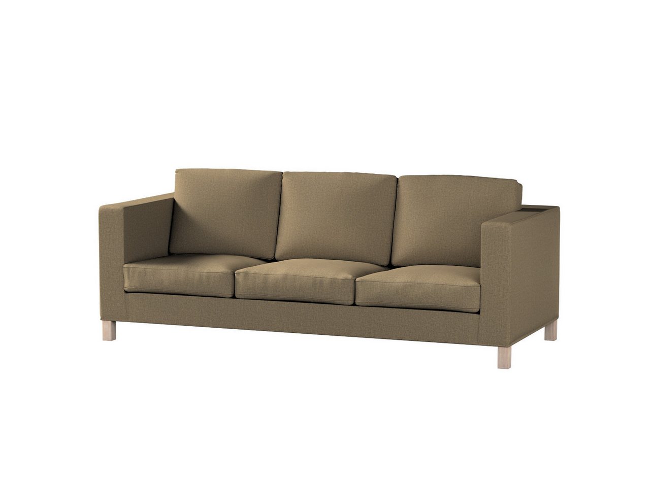 Sofahusse Karlanda 3-Sitzer Sofa nicht ausklappbar kurz, Living, Dekoria von Dekoria