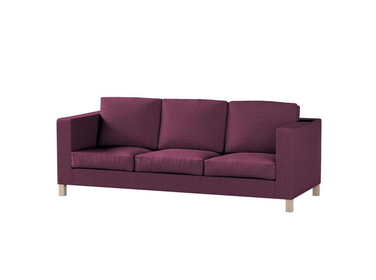 Sofahusse Karlanda 3-Sitzer Sofa nicht ausklappbar kurz, Living, Dekoria von Dekoria