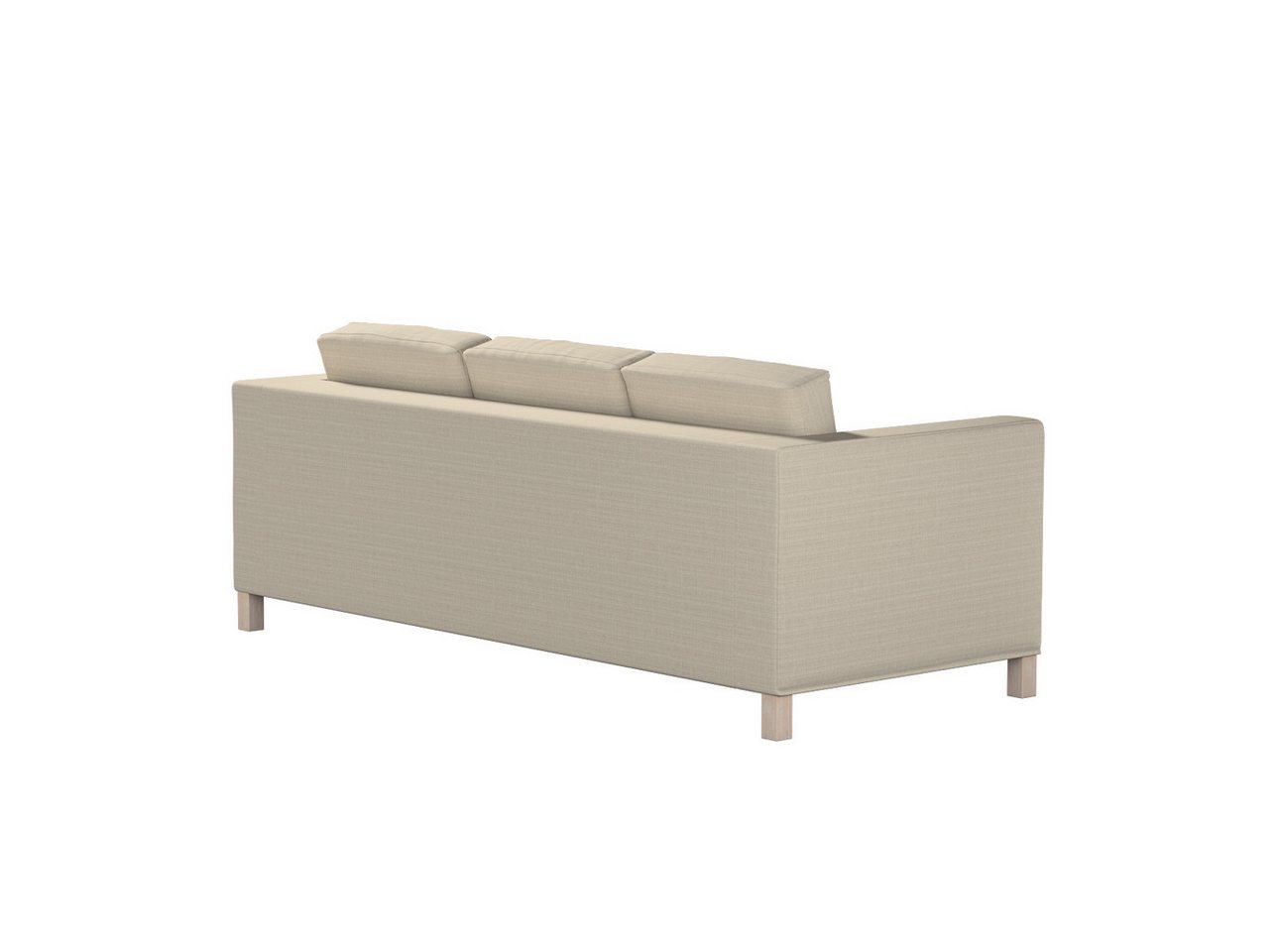 Sofahusse Karlanda 3-Sitzer Sofa nicht ausklappbar kurz, Living II, Dekoria von Dekoria