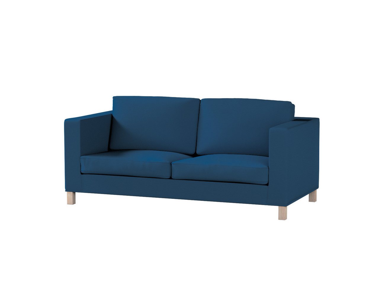 Dekoria Sofahusse Karlanda Schlafsofa kurz, Cotton Panama von Dekoria