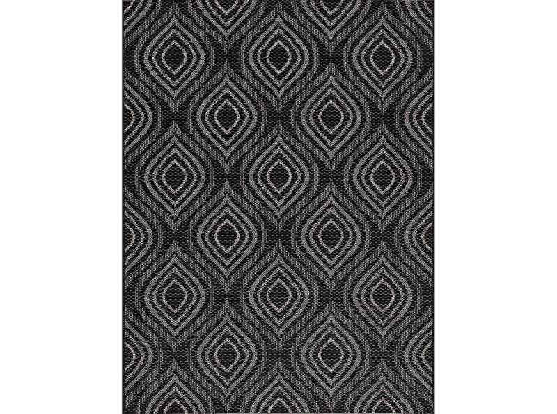 Dekoria Teppich Breeze black/ clif grey 120 x 170 cm, Höhe: 1 mm Dekoria Teppich Breeze black/ clif grey 120 x 170 cm, Höhe: 1 mm von Dekoria
