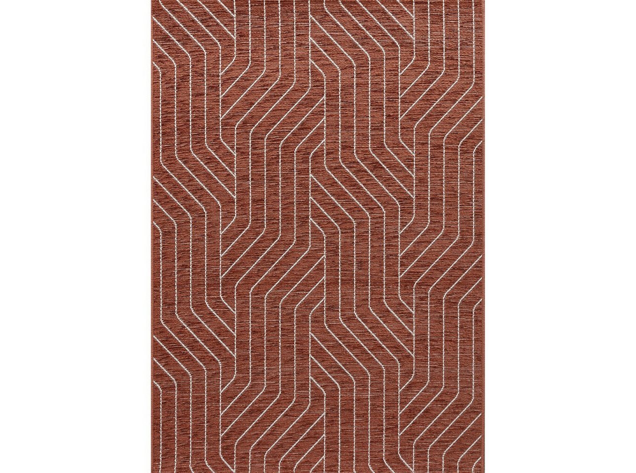 Teppich Velvet wool/rust 120x170cm, Dekoria, Höhe: 170 mm von Dekoria