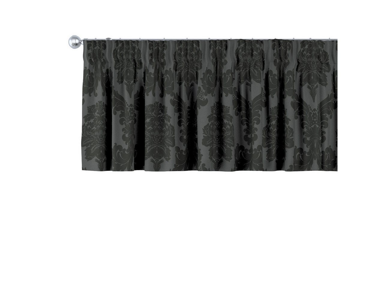 Dekoria Vorhang mit Kräuselband 130 x 40 cm, Damasco Dekoria Vorhang mit Kräuselband 130 x 40 cm, Damasco von Dekoria