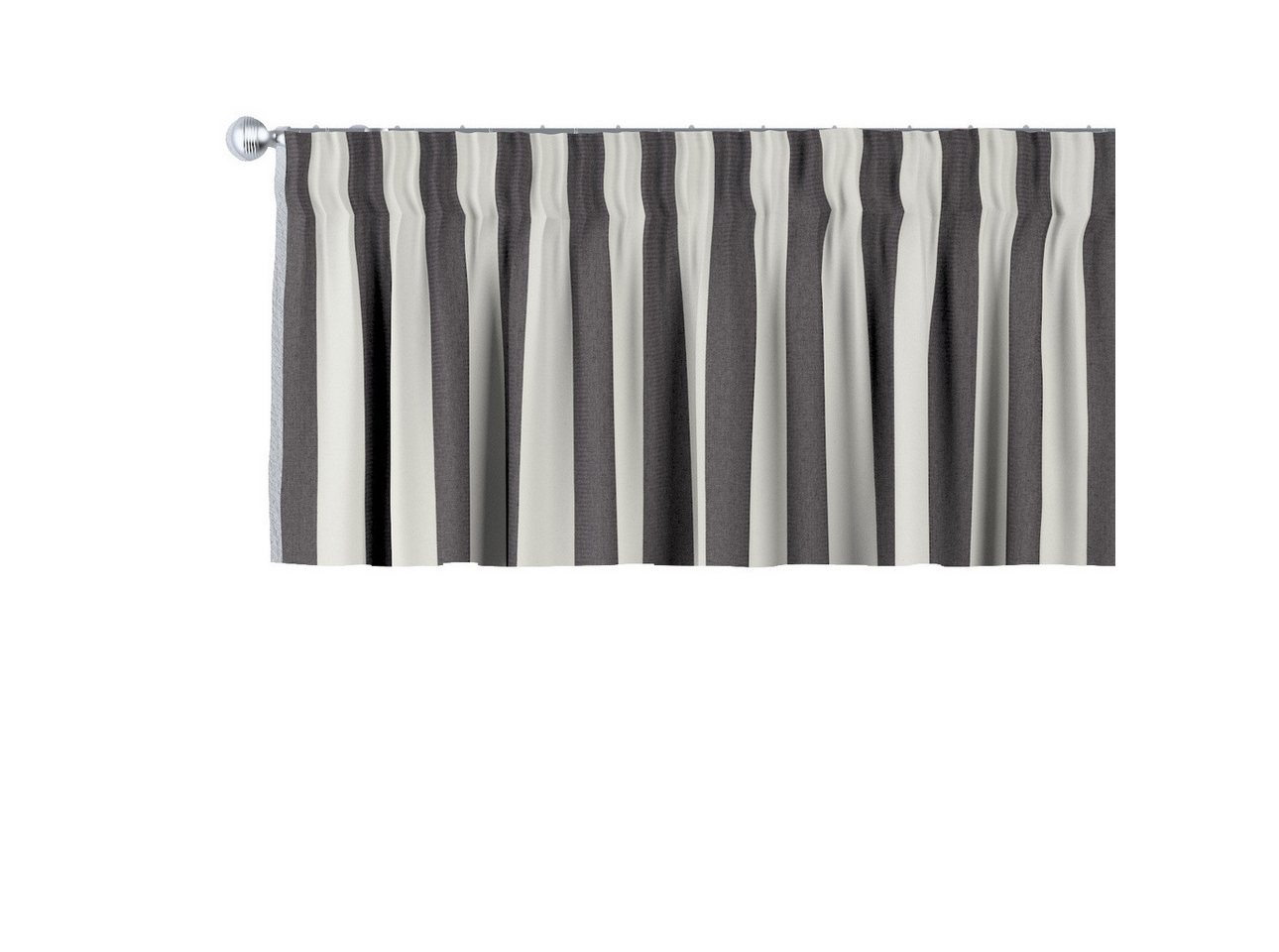 Dekoria Vorhang mit Kräuselband 130 x 40 cm, Quadro Dekoria Vorhang mit Kräuselband 130 x 40 cm, Quadro von Dekoria