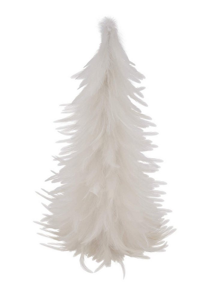 Dekorieren macht glücklich Künstlicher Weihnachtsbaum Feder-Tannenbaum, 31 cm, hochwertige Federn, langlebig u. pflegeleicht, Dekorieren macht glücklich Künstlicher Weihnachtsbaum Feder-Tannenbaum, 31 cm, hochwertige Federn, langlebig u. pflegeleicht, von Dekorieren macht glücklich