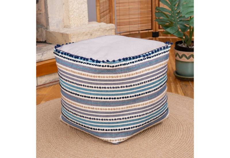 Dekorist Pouf Dekorist Pouf Stool, Pouf Outdoor, Oriental Seating Area Outdoor Pouf von Dekorist