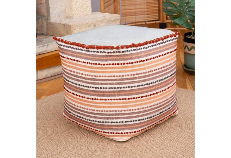 Dekorist Pouf Dekorist Pouf Stool, Pouf Outdoor, Oriental Seating Area Outdoor Pouf von Dekorist