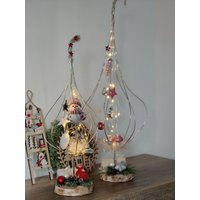 Aludraht Tannenbäume Mit Timer Batterielicht Winter Weihnachten Dekoration Aludraht Tannenbäume Mit Timer Batterielicht Winter Weihnachten Dekoration von DekostudioBirgit