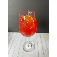 Kerze, Duftkerze, Getränkekerze, Candle, Duftkerze Im Glas, Aperitif, Foodcandle, Handgemachte Aperol von Dekotopia