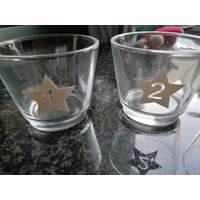 4 Teelichthalter Advent von DekoundTrend