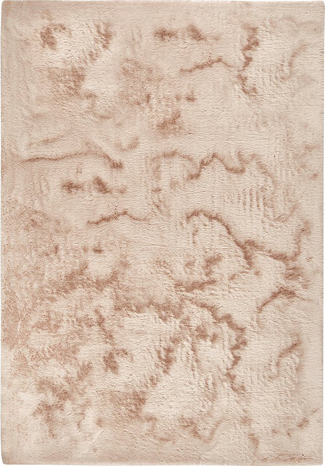 Dekowe Fellteppich Roger, rechteckig, Höhe: 20 mm, Kunstfell, Kaninchenfell-Haptik, weich - ein echter Kuschelteppich von Dekowe