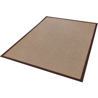 Dekowe Sisalteppich "Brasil", rechteckig, Flachgewebe, Obermaterial: 100% Sisal, mit Bordüre, Wohnzimmer von Dekowe