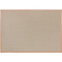 Dekowe Sisalteppich "Brasil" rechteckig 6 mm Höhe Flachgewebe, Obermaterial: 100% Sisal, mit Bordüre, Wohnzimmer von Dekowe