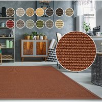 Dekowe Sisalteppich "Mara S2 mit Bordüre Spezial", rechteckig, 5 mm Höhe, 100% Sisal, auch als Läufer, Wohnzimmer von Dekowe