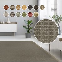 Dekowe Sisalteppich "Mara S2 mit Bordüre Spezial", rechteckig, 5 mm Höhe, 100% Sisal, auch als Läufer, Wohnzimmer von Dekowe