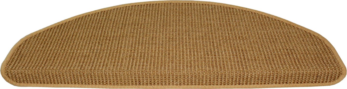 Dekowe Stufenmatte Mara S2, halbrund, Höhe: 5 mm, 100% Sisal, große Farbauswahl, selbstklebend, auch als Set 15 Stück Dekowe Stufenmatte Mara S2, halbrund, Höhe: 5 mm, 100% Sisal, große Farbauswahl, selbstklebend, auch als Set 15 Stück von Dekowe