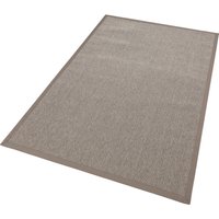 Dekowe Teppich "Naturino Rips", rechteckig, Flachgewebe, Sisal-Optik, mit Bordüre, In- und Outdoor geeignet von Dekowe