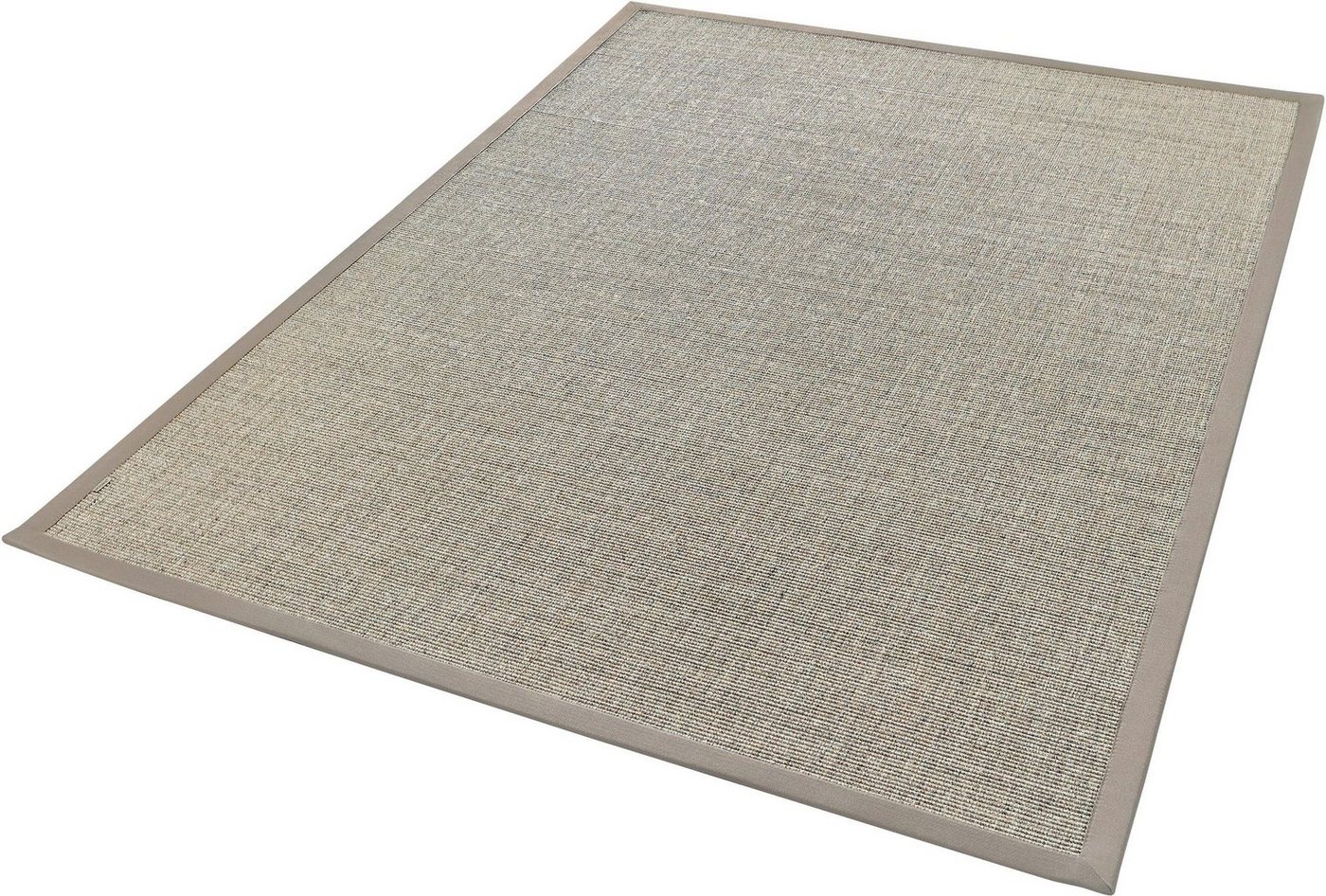 Läufer Mara S2 mit Bordüre, Dekowe, rechteckig, Höhe: 5 mm, Teppich-Läufer, Flachgewebe, Material: 100% Sisal, Flur von Dekowe