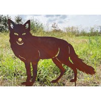 Fuchs Stehend 40x52cm Zum Stecken Gartenstecker Edelrost Gartendeko Wetterfest Rost Gartenfigur Metall Geschenk Rostige Deko Waldtier Herbst Fuchs Stehend 40x52cm Zum Stecken Gartenstecker Edelrost Gartendeko Wetterfest Rost Gartenfigur Metall Geschenk Rostige Deko Waldtier Herbst von Dekowelt1111