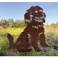 Gartenfigur Hund Mit Zunge 50x45cm Gartenstecker Edelrost Wetterfest Rost Metall Rostfigur Rostige Gartendekoration Beetstecker Gartenfigur Hund Mit Zunge 50x45cm Gartenstecker Edelrost Wetterfest Rost Metall Rostfigur Rostige Gartendekoration Beetstecker von Dekowelt1111