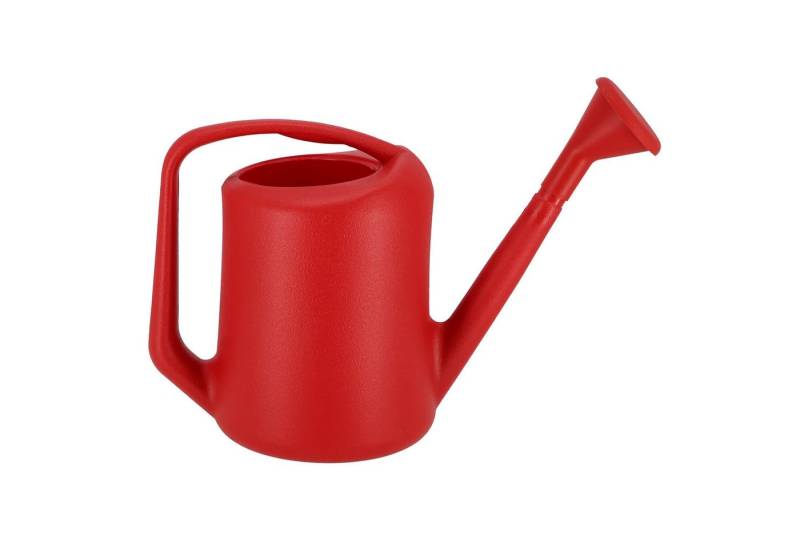 Dekowunder Gießkanne Moderne 5 Liter Gießkanne in ROT aus Kunststoff, incl. Ausgießer von Dekowunder