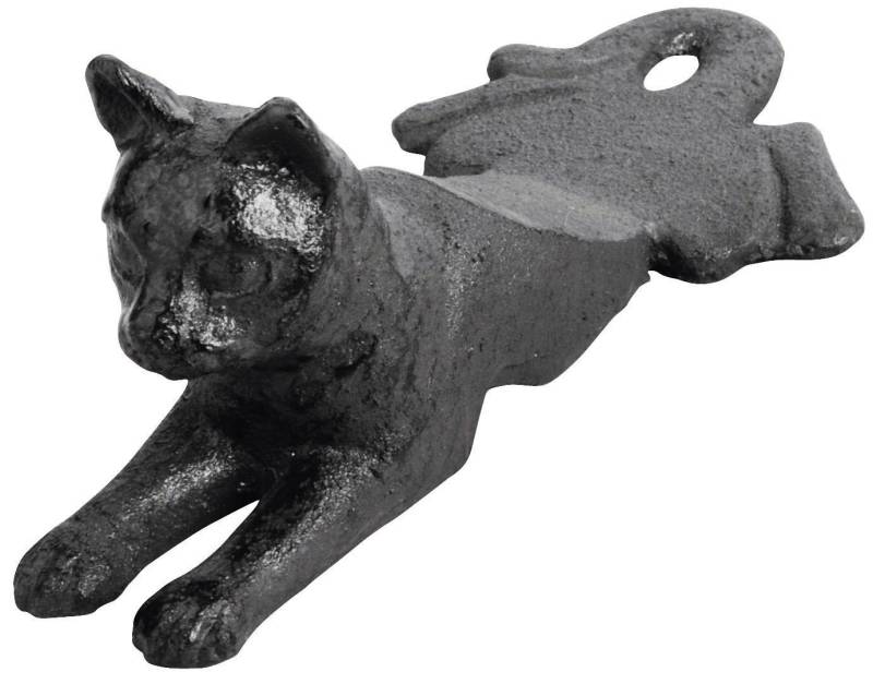Dekowunder Türstopper Katzenform Türstopper Landhaus Gusseisen Türkeil Türhalter von Dekowunder