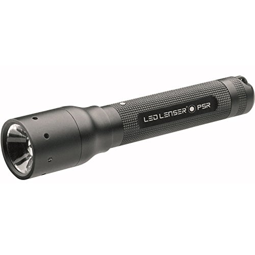 Advanced LED Lenser P5R Professionelle Wiederaufladbare Fokussierungs-Taschenlampe Schwarz im Etui 210 Lumen [1 Stück] - von Ledlenser