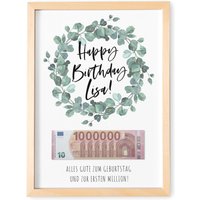 Geburtstagsgeschenk Geldgeschenk Geburtstag Deine Erste Million Poster Personalisiert Geburtstagsgeschenk Geldgeschenk Geburtstag Deine Erste Million Poster Personalisiert von DelMaDE