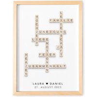 Hochzeitsgeschenk Personalisiertes Scrabble Poster Bild Zur Hochzeit Hochzeitstag Hochzeitsgeschenk Personalisiertes Scrabble Poster Bild Zur Hochzeit Hochzeitstag von DelMaDE