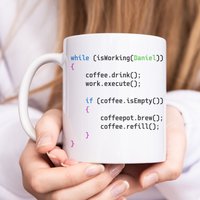 Informatiker Tasse Programmierer Personalisierte Kaffeetasse It Nerd Geschenk Für Code Entwickler Developer Geschenkidee von DelMaDE