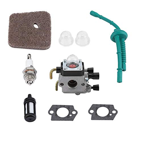 Delaman Vergaser Kit kompatibel mit Stihl FS55 FS55R FS55RC FS38 KM55 HL45 KM55R von Delaman