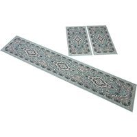 my home Bettumrandung "Oriental, Made in Belgium" Höhe 7 mm 1 tlg. Läufer-Set, Kurzflor, Orient-Optik, mit Bordüre, pflegeleicht, elegant von My Home