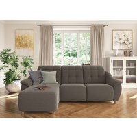 Home affaire Ecksofa "Boston L-Form", (2 St.), Kopfteilverstellung an jeder Sitzfläche, wahlweise Relaxfunktion von home affaire