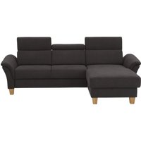 Home affaire Ecksofa "Conville L-Form", Federkern, wahlweise mit Bettfunktion und Bettkasten bzw. Stauraum von home affaire