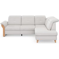 Home affaire Ecksofa "Dangast L-Form", Kopfteilverstellung, wahlweise mit motorischer Relaxfunktion von home affaire