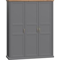 Home affaire Kleiderschrank "Tara, wahlweise 4 Breiten, hoher Schrank 227cm, soft-close-Funktion" Landhausstil mit Kranzprofil und Kasettenoptik, Innen Holzdekor, lackiert mit hochwertigen wasserbasiertem UV-Lack, FSC-zertifiziert Home affaire Kleiderschrank "Tara, wahlweise 4 Breiten, hoher Schrank 227cm, soft-close-Funktion" Landhausstil mit Kranzprofil und Kasettenoptik, Innen Holzdekor, lackiert mit hochwertigen wasserbasiertem UV-Lack, FSC-zertifiziert von home affaire