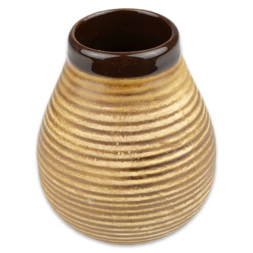 DELICATINO Mate Becher Mate Rustico Keramik braun DELICATINO Mate Becher Mate Rustico Keramik braun von Delicatino