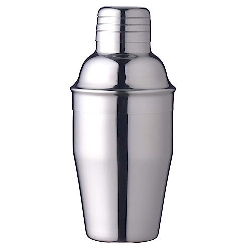 Delidge Cocktail-Shaker mit Sieb, kleiner Martini-Shaker, Edelstahl, Cocktail-Shaker, kleine Shaker, Bar-Shaker, Einzelbar-Shaker, Espresso-Shaker (350 ml) von Delidge