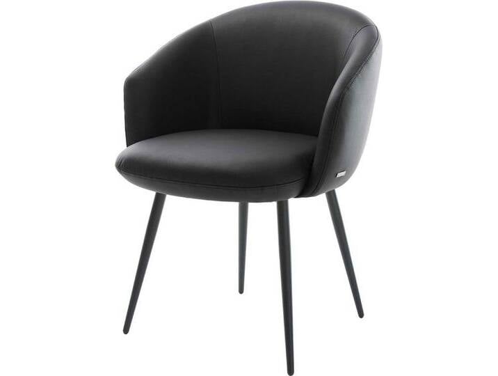 DELIFE Polsterstuhl Caja-Flex, mit Armlehnen 4-Fuß konisch Schwarz Echt-Leder Schwarz Taschenfederker, schwarz, Echt Leder , Metall, Gestell konisch DELIFE Polsterstuhl Caja-Flex, mit Armlehnen 4-Fuß konisch Schwarz Echt-Leder Schwarz Taschenfederker, schwarz, Echt Leder , Metall, Gestell konisch von Delife