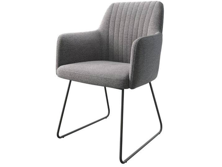 DELIFE Polsterstuhl Greg-Flex, Kufengestell Schwarz Strukturstoff Hellgrau, grau, Strukturstoff , Metall, Kufengestell, Hellgrau DELIFE Polsterstuhl Greg-Flex, Kufengestell Schwarz Strukturstoff Hellgrau, grau, Strukturstoff , Metall, Kufengestell, Hellgrau von Delife