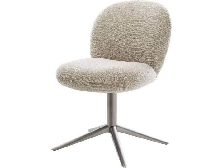 DELIFE Polsterstuhl Nube-Flex, Fußkreuz Graphit Webstoff Soft Beige 360° drehbar Wippfunktion Taschen, beige weiß, Webstoff Soft , Edelstahl gebürstet DELIFE Polsterstuhl Nube-Flex, Fußkreuz Graphit Webstoff Soft Beige 360° drehbar Wippfunktion Taschen, beige weiß, Webstoff Soft , Edelstahl gebürstet von Delife