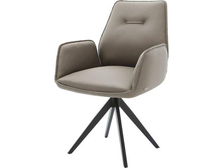 DELIFE Polsterstuhl Zoa-Flex, Kreuzgestell kantig Schwarz Echt-Leder Schlamm Taschenfederkern, grau, Echt Leder , Metall, Kreuzgestell kantig DELIFE Polsterstuhl Zoa-Flex, Kreuzgestell kantig Schwarz Echt-Leder Schlamm Taschenfederkern, grau, Echt Leder , Metall, Kreuzgestell kantig von Delife