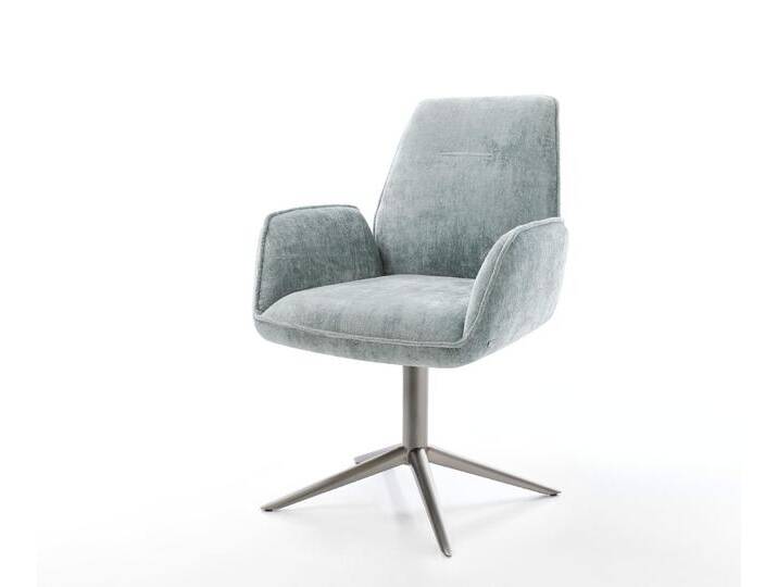 Drehstuhl Zoa-Flex Chenille Pastellblau Fußkreuz Graphit 360° drehbar Wippfunktion Taschenfederkern, Esszimmerstühle Drehstuhl Zoa-Flex Chenille Pastellblau Fußkreuz Graphit 360° drehbar Wippfunktion Taschenfederkern, Esszimmerstühle von Delife